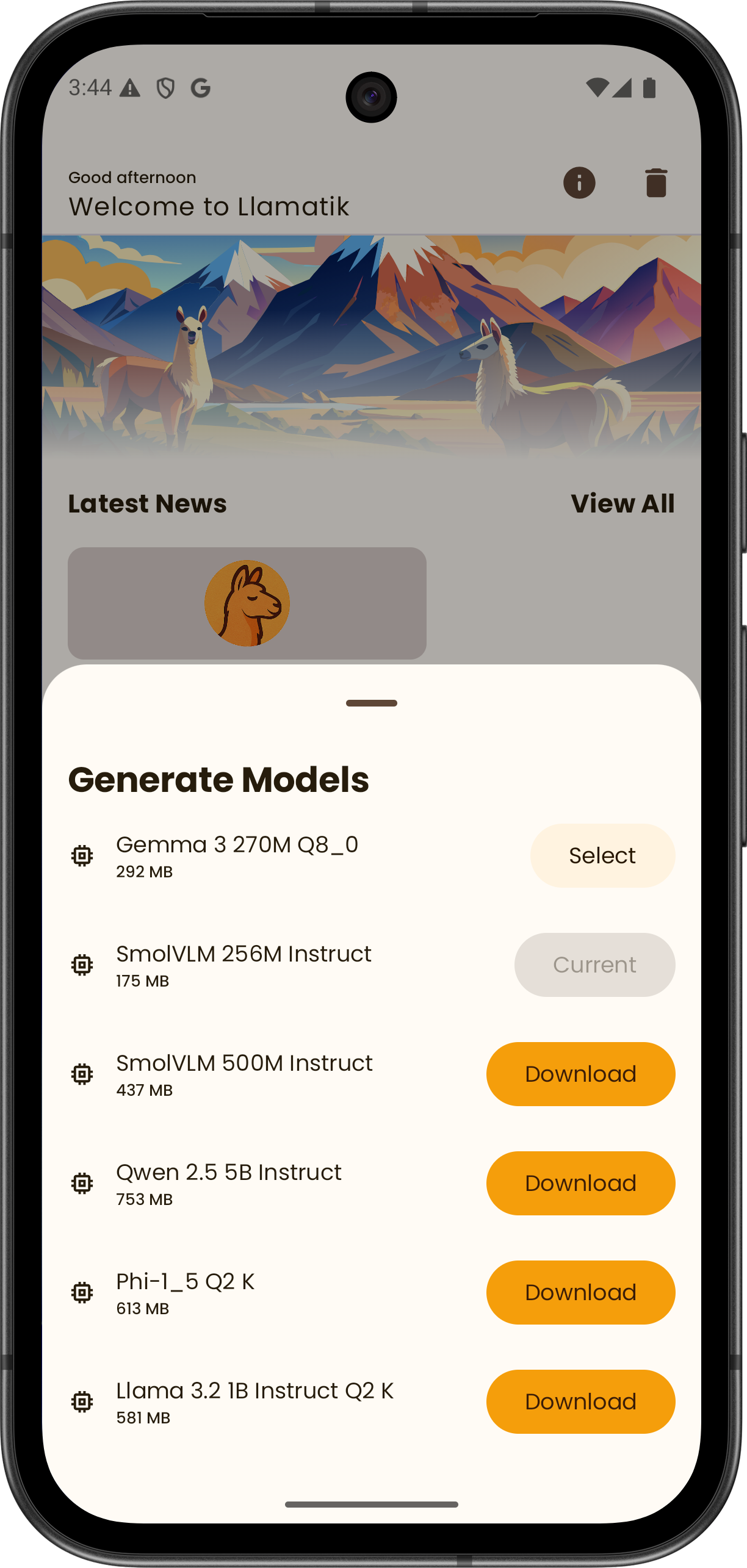 Llamatik Screenshot 2